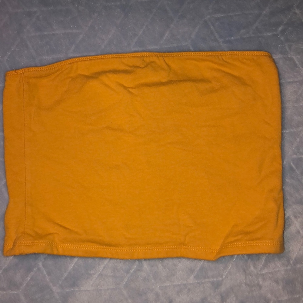 Hollister Tube Top - Yellow
